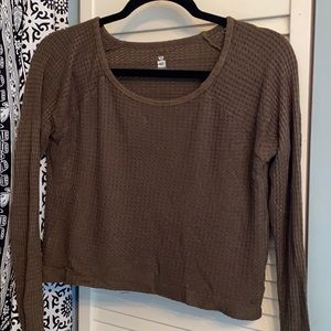 Olive green long sleeve